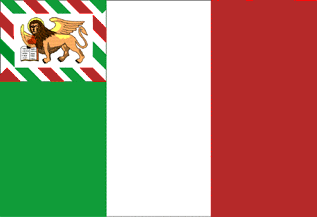 Flag Of The Republic Of Venice 1848 49