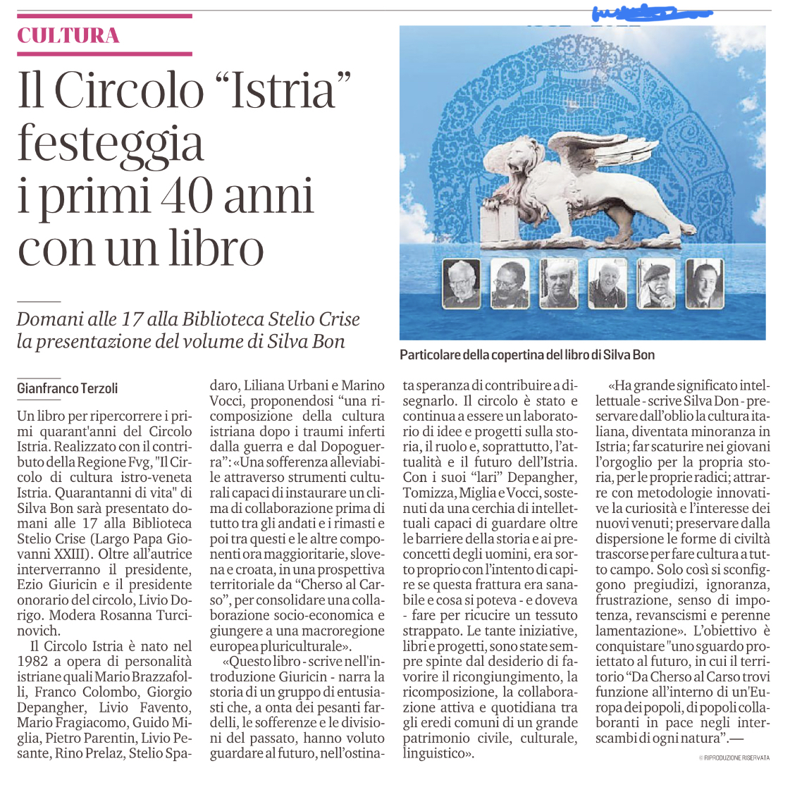 Il Piccolo 040422 circolo istria 40