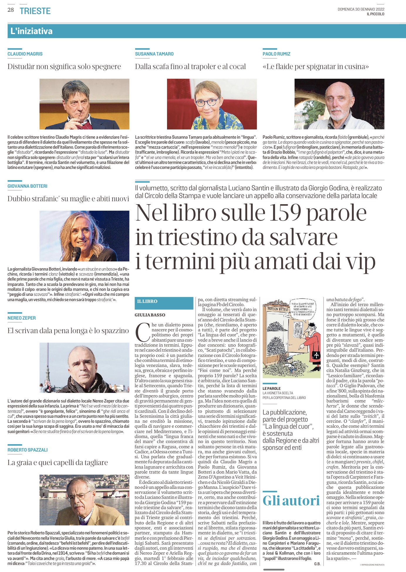 Il Piccolo 300122 dialetto 1