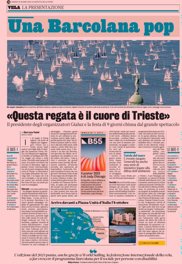 La Gazzetta dello Sport - 30/06/2023