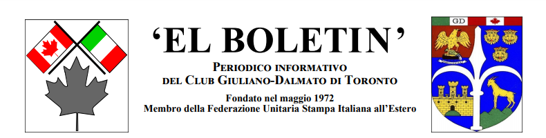 Boletin Giuliano Dalmata Toronto