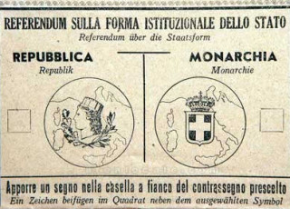 Scheda Elettorale Referendum 2 Giugno 1946