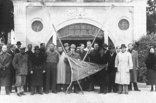 1947 Febbraio Ammaina Bandiera Prima DellEsodo