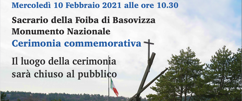 Locandina Giorno Ricordo 2021 III