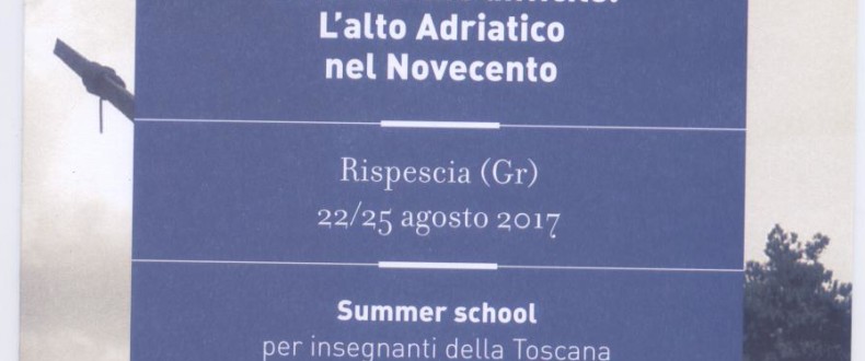 Locandina Summer Scholl Convegno