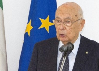 Napolitano Giorgio Visita Slovenia Borut Pahor Panchina Della Pace Centenario Grande Guerra 