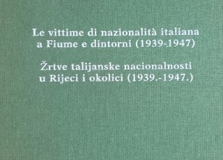 Libro Vittime Italiane A Fiume Ricerca Italo Croata Bilingue
