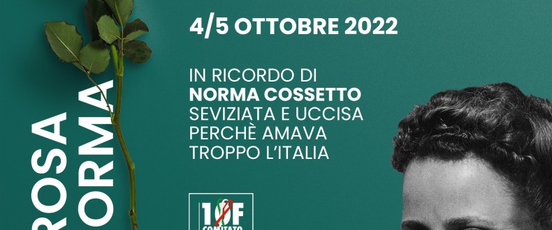Una Rosa Per Norma 2022