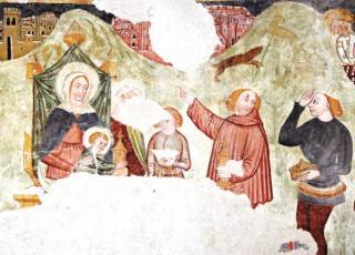 Affresco San Barbara Visinada